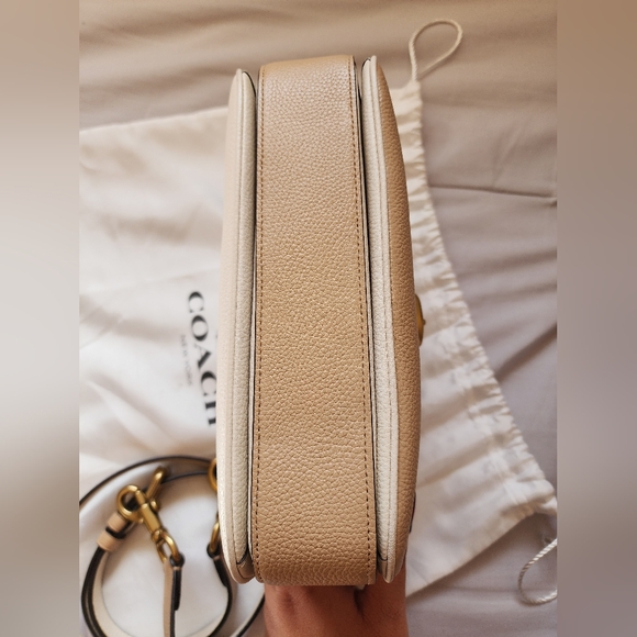 Coach Cassie Crossbody In Colorblock With Snakeskin Detail - Picture 7 of 16